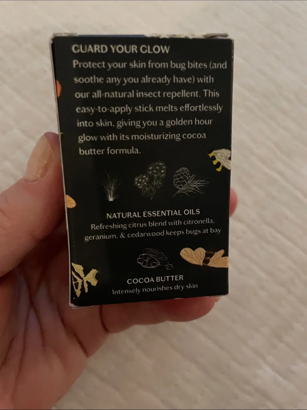 Kate McLeod The Bug Balm Natural Insect Repellent - Black